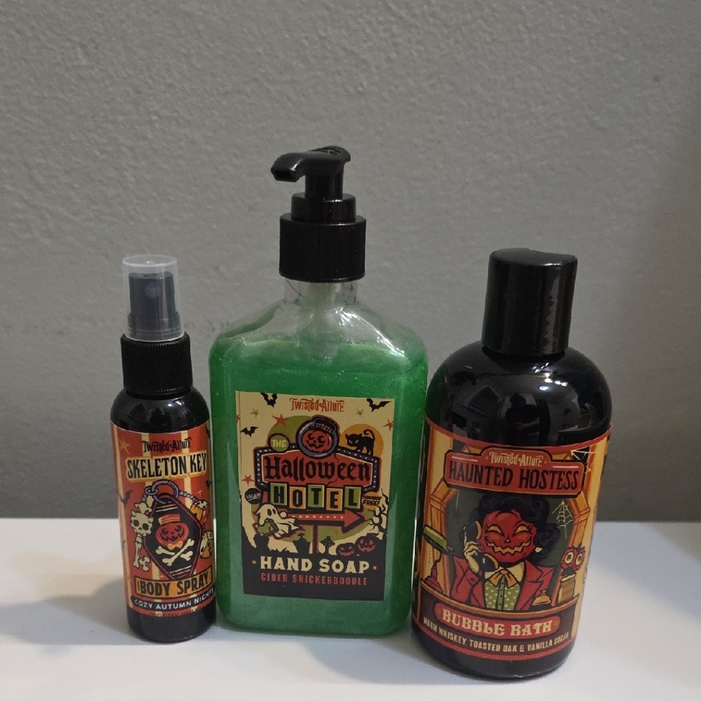 NWT Twisted Allure Limited Edition Hand Soap and Body Care Set